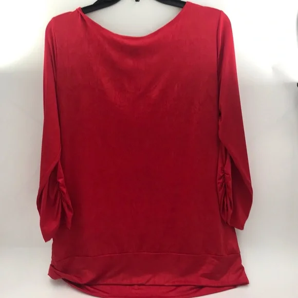 AGB Women’s Red Shirt - Picture 3 of 3